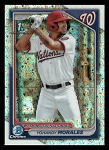 2024 Bowman YOHANDY MORALES Mini-Diamond Refractor #BCP-52 - Picture 1 of 2