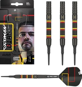 Gabriel Clemens Black 80% Tungsten Soft Tip Darts by Target - Picture 1 of 2