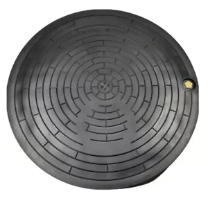 Nicor 21" Copertura Scatola Misuratore Acqua, Polimero Solido, Staffa Radio Compatibile AMR/AMI - Foto 1 di 7