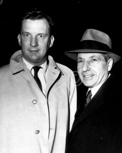 Frank Costello Slot King & Lawyer Ed Williams Vintage 8x10 Reprint Of Old Photo - Picture 1 of 1