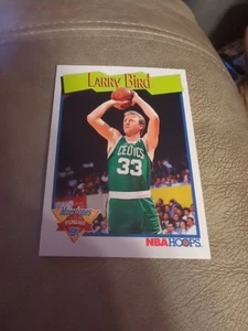 Larry Bird 1991-92 NBA Hoops #314 Boston Celtics - Picture 1 of 2