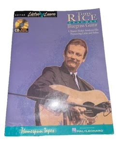 Tony Rice Teaches Bluegrass Guitar - A Master Picker Analyzes His....No CD - Picture 1 of 1