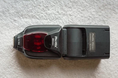 Phottix Mitros + DSLR Camera Flash for Nikon DSLR Camera *GOOD/TESTED* - Image 1 of 3