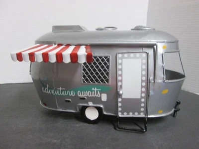 Alimentador de pássaros campista aventura espera por você com toldo 11 x 6 x 5 - Imagem 1 de 4