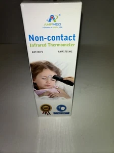 Termómetro digital de frente Amplim sin contacto/sin contacto para adultos, niños, y... - Imagen 1 de 5