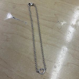 "Brazalete tobillo James Avery corazón 10"" plata de ley 925" - Imagen 1 de 3