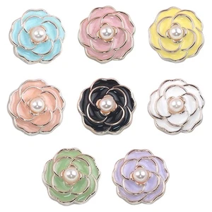 Enchanting Rhinestone Pearl Buttons Scrapbook and Card Making Supplies - Picture 1 of 38