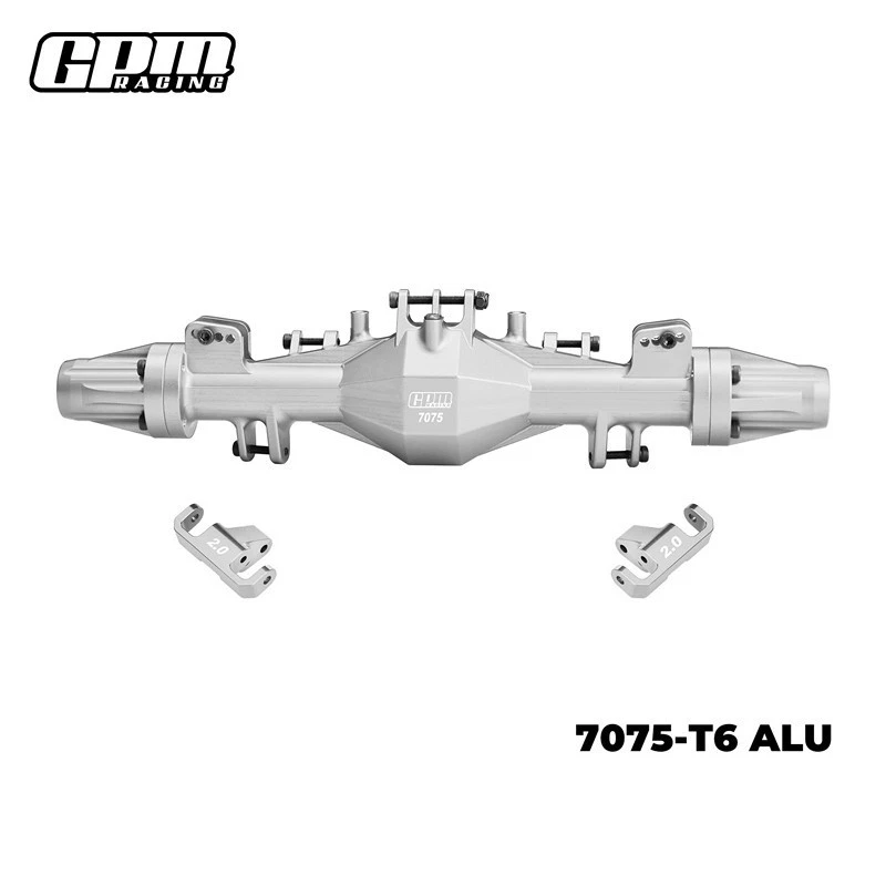 GPM 7075 Alloy Quick Release Rear Axle Housing For LOSI 1/8 LMT 1.0/2.0 LOS-1805 - Image 1 of 4