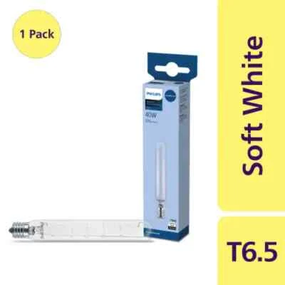 Philips Appliance Bulb 40W Clear Intermediate Base T6.5 Light Bulb 120 Volts - Image 1 of 4