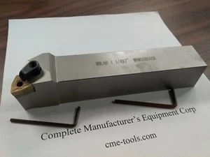 MWLNR 1-1/4" x 7" Index Drehwerkzeug, m. WNMG432 Wendeplatten RH 95° #MWLNR-114 - Bild 1 von 3