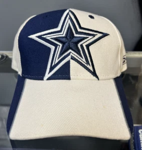 90s Dallas Cowboys Hat Cap Strap Back Football NFL Reebok Embroidered Star NWT! - Picture 1 of 8