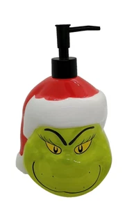 Dr. Seuss The Grinch Christmas Lotion or Soap Dispenser NEW Glossy Finish - Picture 1 of 6