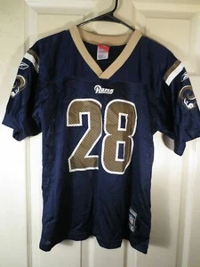 MARSHALL FAULK ST. LOUIS RAMS VINTAGE REEBOK JERSEY YOUTH LARGE - Picture 1 of 1