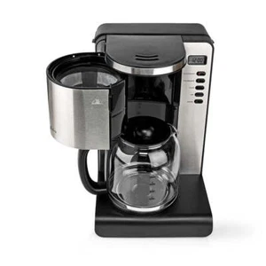 Kaffeemaschine aus Edelstahl für 12 Tassen mit Timer-Funktion - Bild 1 von 11