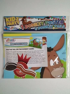 Pin The Tail On The Donkey Geburtstag Party Spiel - Bild 1 von 1