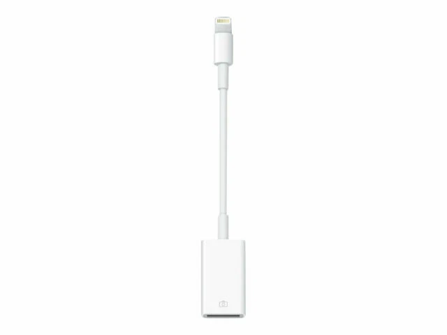 Apple MD821ZMA Lightning to USB Camera Adapter - White