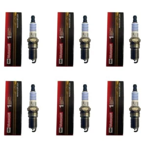 Set of 6: Motorcraft OEM Ford Finewire Platinum Spark Plugs SP-500X AGSF22FM - Picture 1 of 3