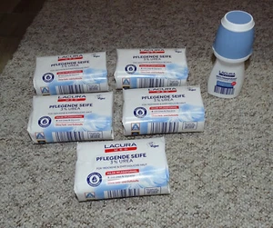 5x Lacura Med Pflegende Seife je 150g 3% Urea Trockene Empfindliche Haut Neu - Bild 1 von 2