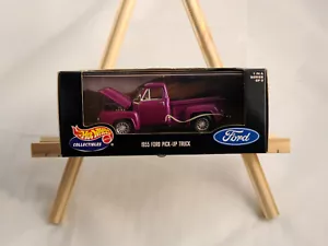 Hot Wheels Collectibles 1955 Ford Pick-Up Truck 25684 NIB 1999 Truck Mint Box - Picture 1 of 3