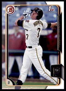 2015 Bowman Draft Picks & Prospects Casey Hughston Pittsburgh Pirates #9