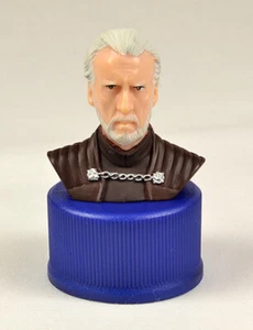 Count Dooku Star Wars Ep.2 Japan Import Pepsi Cap Bust Figure Rare Brand New - Picture 1 of 4
