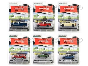 SHOWROOM FLOOR SERIES 5 SET OF 6 CARS 1/64 DIECAST MODELS BY GREENLIGHT 68050 - Picture 1 of 3