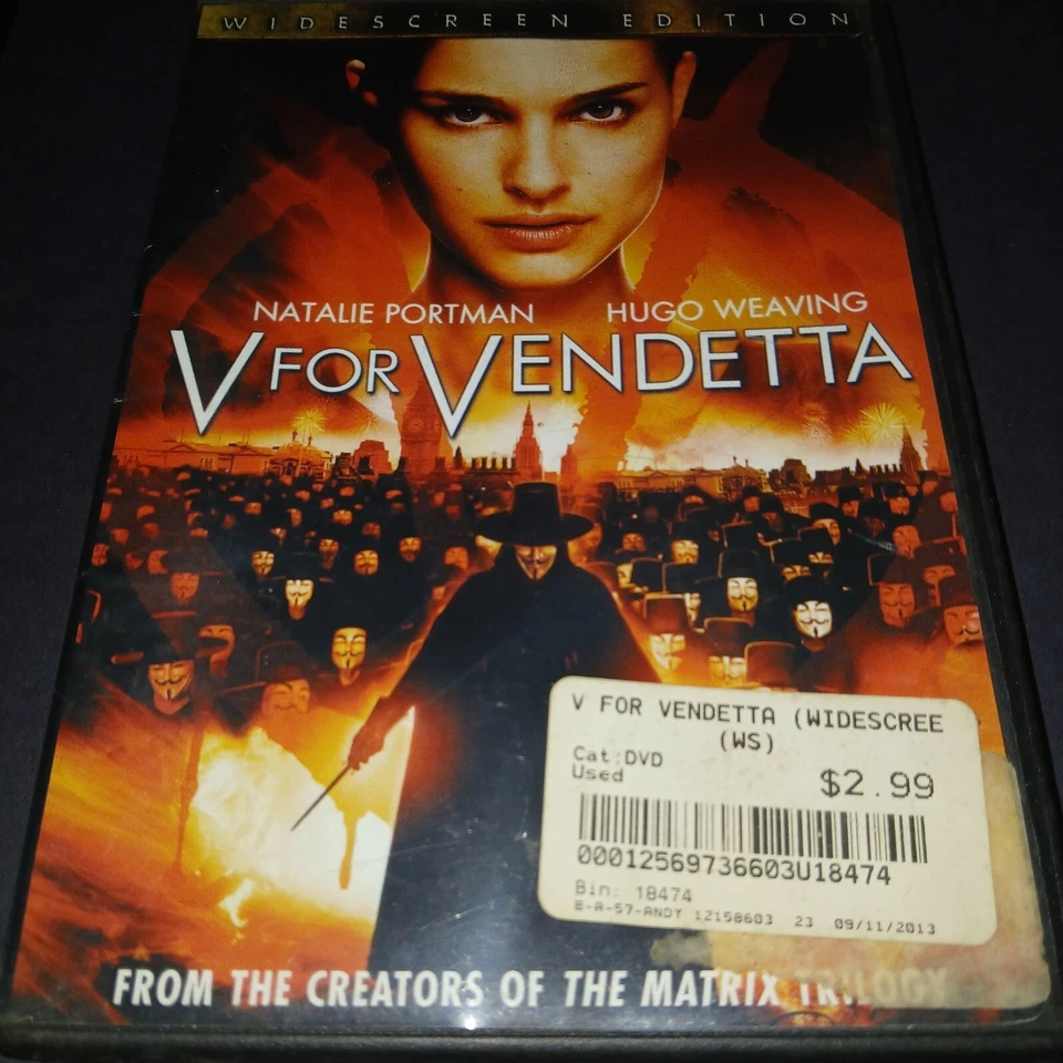 V for Vendetta (Widescreen Edition) DVD - Image 1 of 1