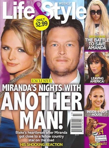 Life & Style Magazine June 10 2013 Miranda Lambert Blake Shelton Amanda Bynes - Picture 1 of 3