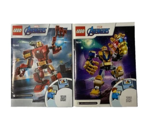 Lego Avengers 76141 & 76140 Replacement Manual Instruction Booklets Only - Picture 1 of 5