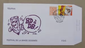 Env. Fdc Belgique Cob n° 2302 " Spirou " Tournai 1992 - Bild 1 von 1