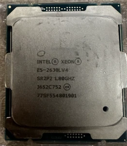 Intel Xeon Processor E5-2630L V4 10 Core 25MB Cache 1.80GHz CPU SR2P2 - Picture 1 of 2