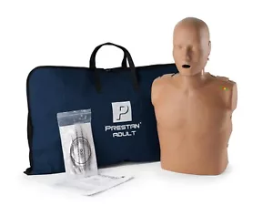 Maniquí de entrenamiento de RCP para adultos PRESTAN® con monitor de RCP, tono de piel oscuro - Imagen 1 de 1
