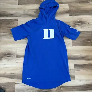 Duke Basketball Hoodie Mens Small Nike Statement Game Warm Up Tee NCAA - Picture 1 of 9