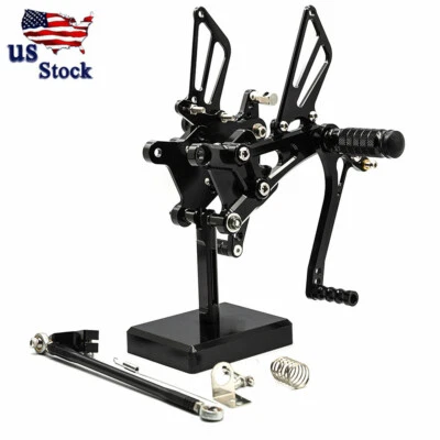 Para Honda CBR600 F4I 2001-2007 Reposapiés Reposapiés GP Palanca de Freno Pedal Clavija Foto 1 de 4