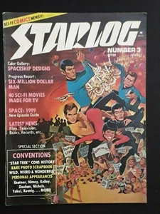 *STARLOG RIVISTA ORIGINALE USA GEN. 1977 N. 3* - Foto 1 di 4