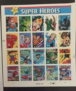 2006 - 39¢ - DC Comics Super Heroes Sheet of 20 Stamps - Picture 1 of 1