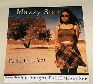 ORIGINAL 1994 MAZZY STAR "SO TONIGHT THAT I MIGHT SEE" PROMO ALBUM FLAT POSTER - Picture 1 of 3