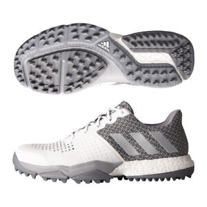 Adidas Adipower S Boost 3 Shoes Cloud White/Silver Metallic/Light Onix 8 W