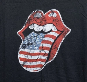 T-Shirt 2XL The Rolling Stones "American Flag Logo" T-Shirt - Picture 1 of 2