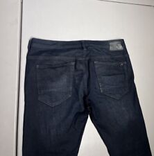 Buffalo David Bitton Jeans Men's 36x32 Super Max X Skinny Stretch Blue Denim
