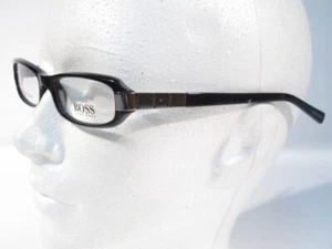 US$250 HUGO BOSS Gafas Para Mujer MARCO 0151 ANS Negro 51-17-135 Italia NUEVO - Imagen 1 de 9