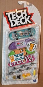 Tech Deck Meow Skateboards SET 4 PACK NEW - Picture 1 of 6