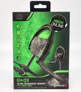GioTeck EX-03 Inline Messenger Headset for XBOX 360 - Picture 1 of 2