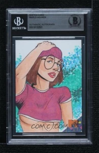 MTV Family Guy Meg Griffin Original Art Sketch Card 1/1 BAS - Picture 1 of 2