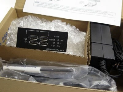 Extron USB Extender Plus AAP R schwarz 60-1472-22 USB 2.0 over Ethernet Receiver - Bild 1 von 4