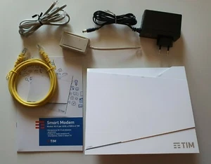 WLAN Router Smart Modem für ADSL/ADSL2+/VDSL2 für ADSL/Glasfaser von TIM - Bild 1 von 5