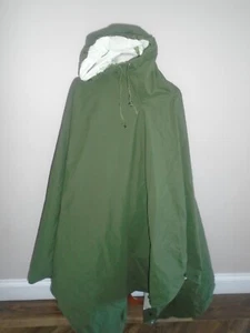 CAPA PONCHO VINTAGE G Q PARACAÍDAS LTD MK3 TALLA ÚNICA EDICIÓN GENUINA HECHA EN EL REINO UNIDO - Imagen 1 de 7