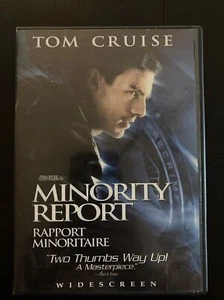 Minority Report Movie DVD Tom Cruise Bilingual cover - Picture 1 of 5
