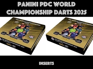 INSERTOS/SUBCONJUNTOS DE DARDOS PANINI PDC WORLD CHAMPIONSHIP 2025 - Imagen 1 de 75