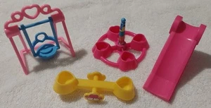Vintage Pound Puppies Wind Up Getaway Railroad 4 Piece Park Parts - Picture 1 of 2